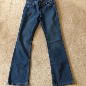 Wrangler premium patch jeans